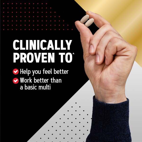 GNC Mega Men Multivitamin – Immune, Energy & Antioxidant Support (180 Caplets, 90-Day Supply)