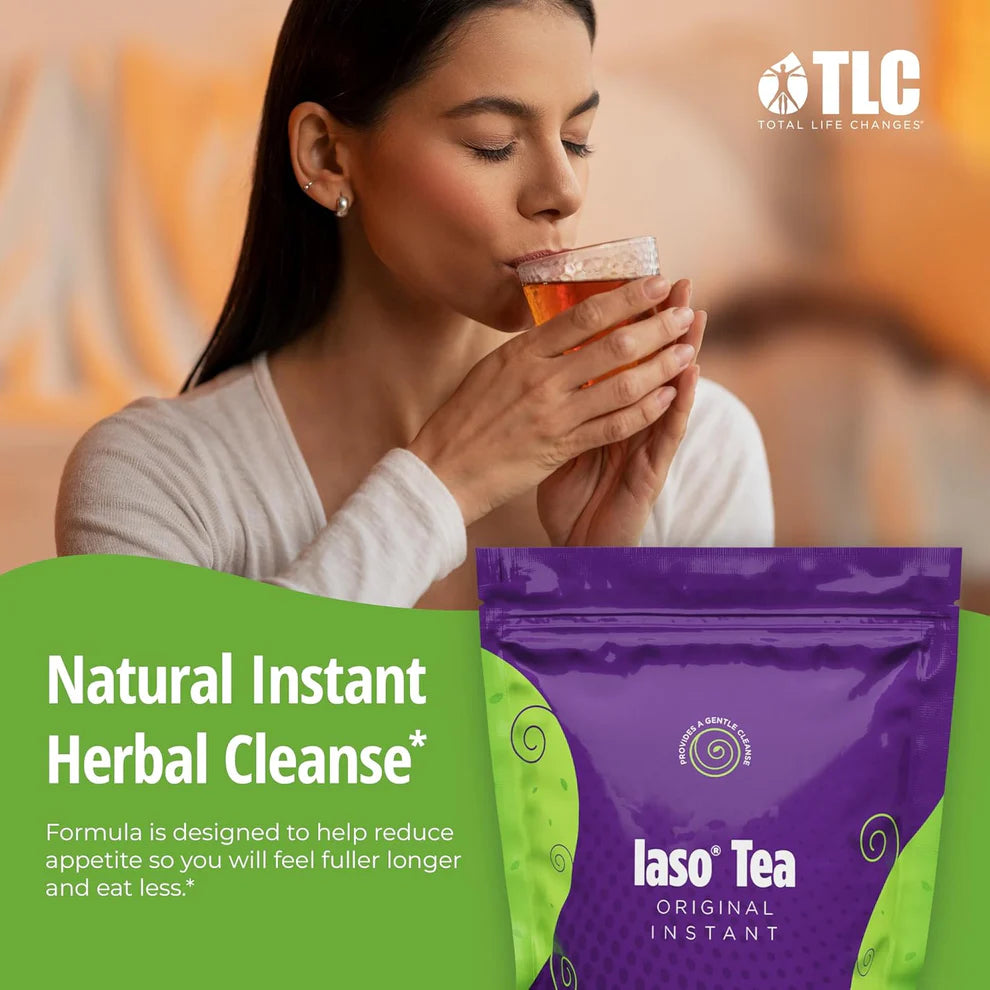 Iaso Instant Detox Tea (Original) – Gentle Cleansing & Refreshing Blend, 25 Sachets