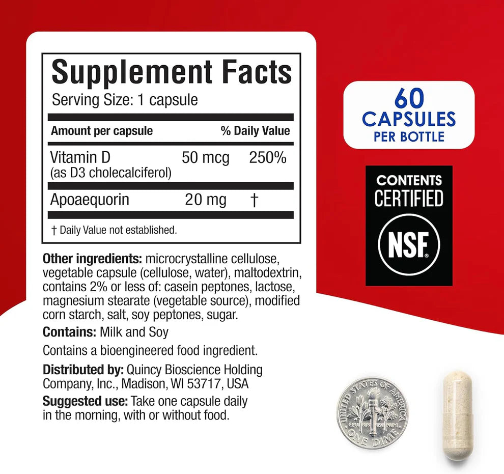 Prevagen Extra Strength – Brain Support Capsules, 60 Count (2-Month Supply)