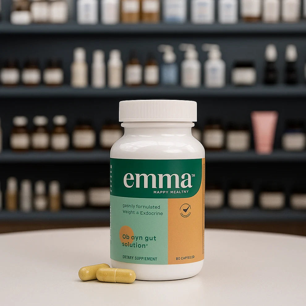 Emma Gut Health Supplement – 60 Capsules | Bloating & Digestive Support