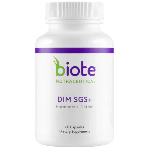 Biote DIM SGS+ – Hormone & Detox Support, 60 Capsules