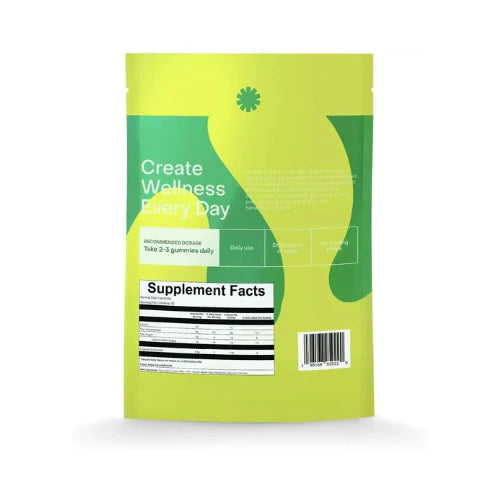 Create Creatine Monohydrate Gummies – Sour Green Apple, Boost Strength & Endurance (90 ct / 1.5g per Gummy)
